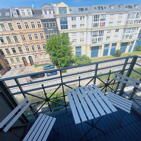 Innenstadt Refugium In Ruhiger Wasserlage+Balkon Leipzig Exterior foto